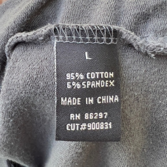 BCBG Max Azaria Hooded Jacket Large LG L Grey White and Pink Stripes - Picture 9 of 11